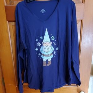 New womens winter gnome shirt